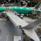 A 737 Max jet being assembled by Boeing at its Renton, Washington facility in March 2019.
